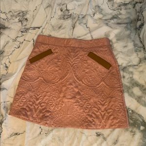 Topshop Pink Patterned Skirt